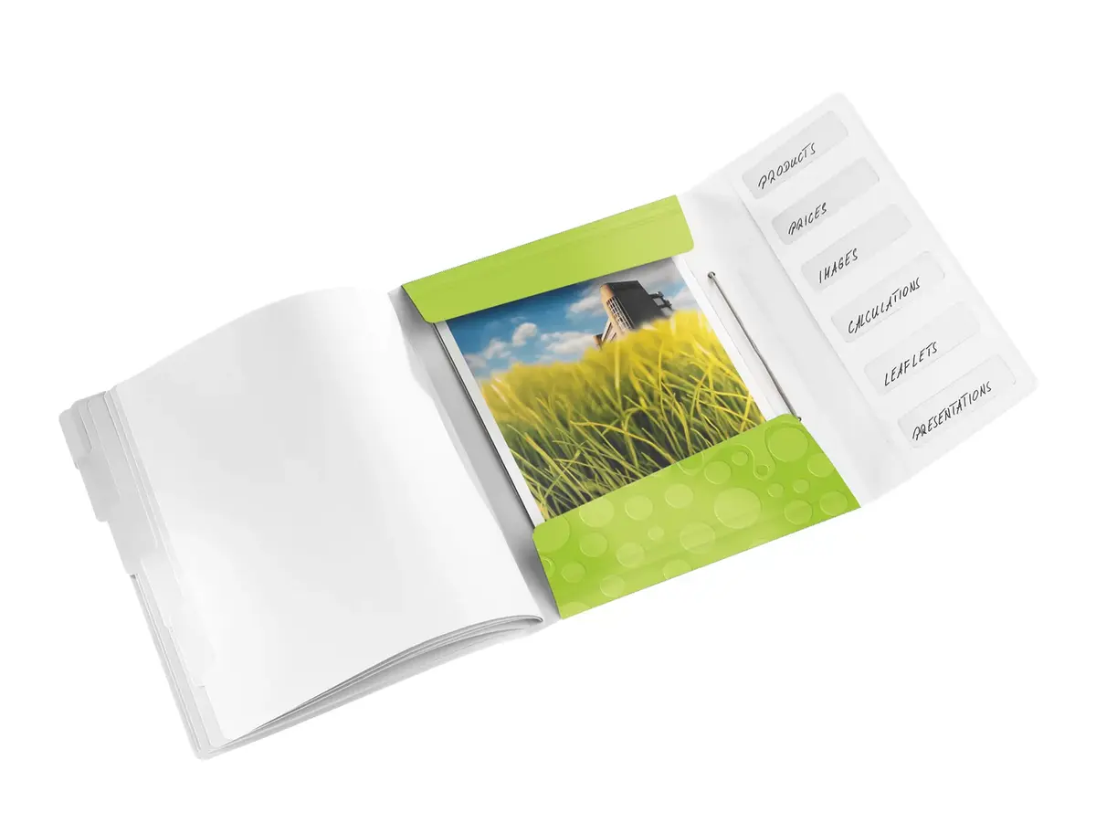 LEITZ WOW PP A4 Folder Green Metallic Photo 3