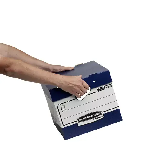 Fellowes failu kaste 0038801 A4 zils Photo 3