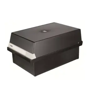 Index card tray HAN 955-13 for A5 cards, horizontal placement, black, 234×360×180 mm