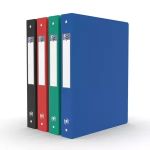 Ring Binder Oxford Memphis A4 Black Blue Green Red