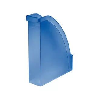 Magazine Rack Leitz Plus Polystyrene Blue