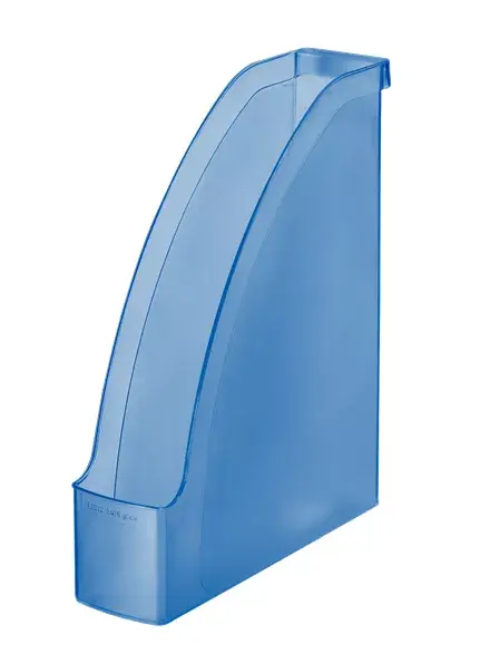 Magazine Rack Leitz Plus Polystyrene Blue Photo 2