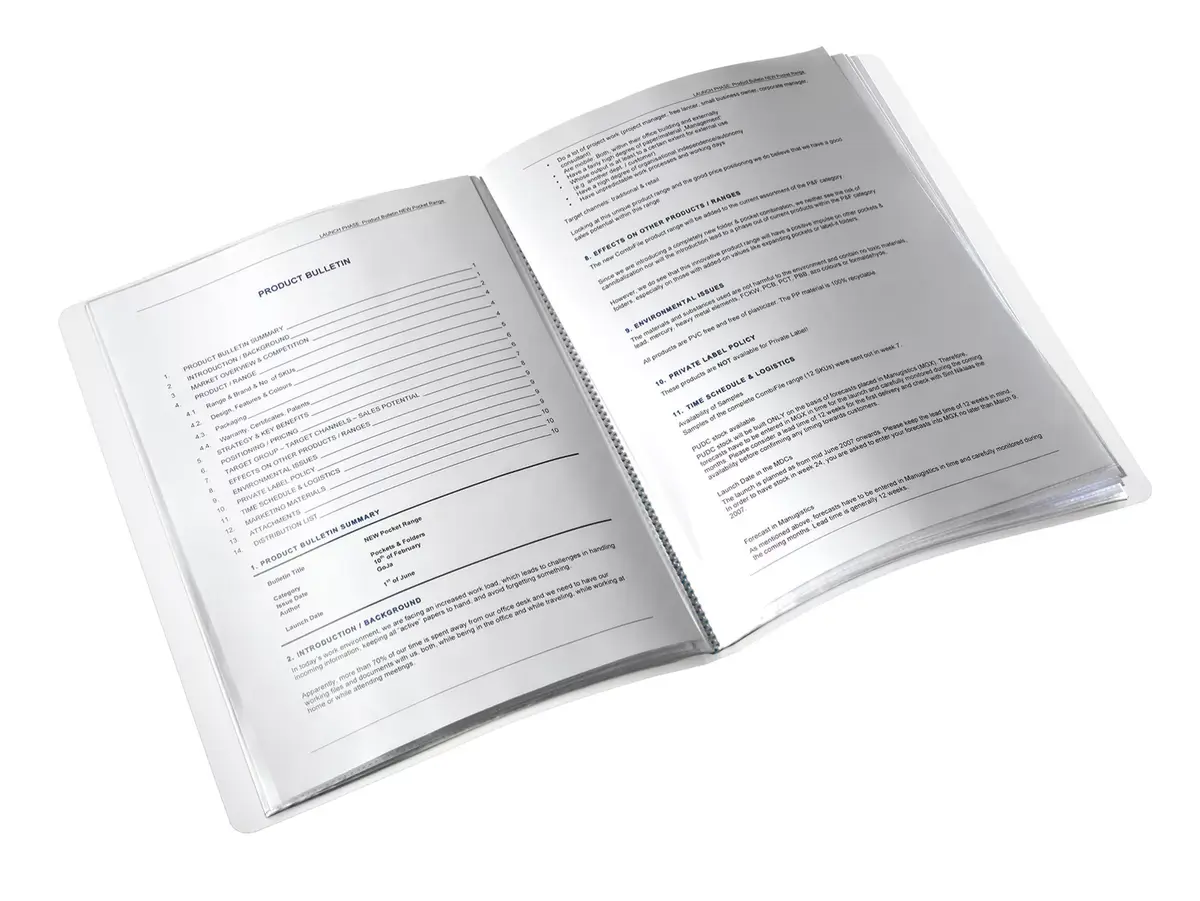 Presentation Display Book Leitz WOW A4 Photo 2