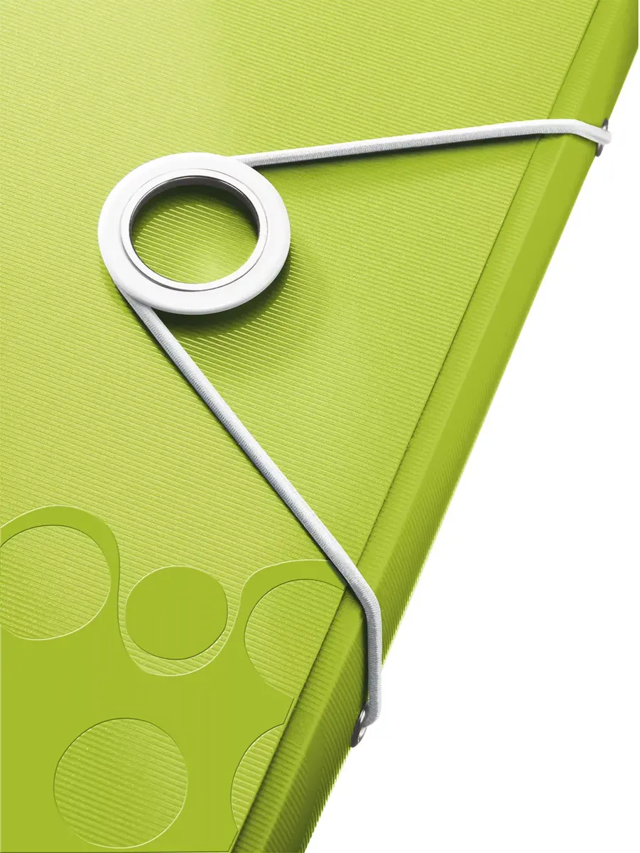 Leitz WOW polypropylene ring binder Green Metallic Photo 2