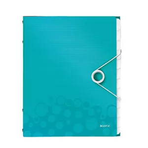 Folder Leitz WOW Polypropylene (PP) Blue Metallic