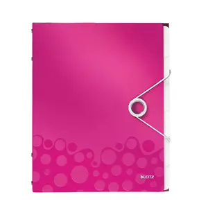 Folder Leitz WOW Polypropylene (PP) Metallic Pink