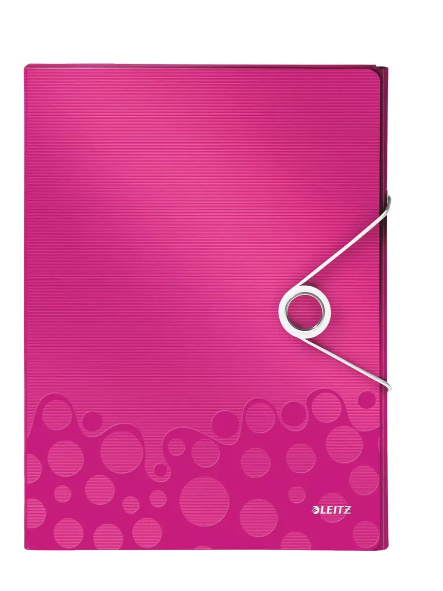 LEITZ WOW box file 250-sheet Metallic Pink Photo 3