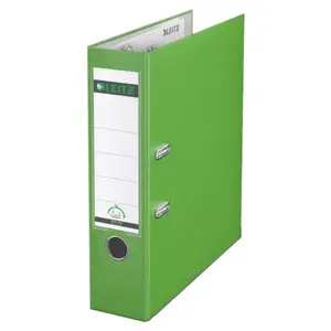 Lever Arch File Leitz 180° Plastic Ring Binder A4 Green