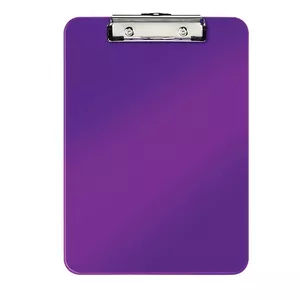 Clipboard Leitz WOW A4 Metal Polystyrol Purple