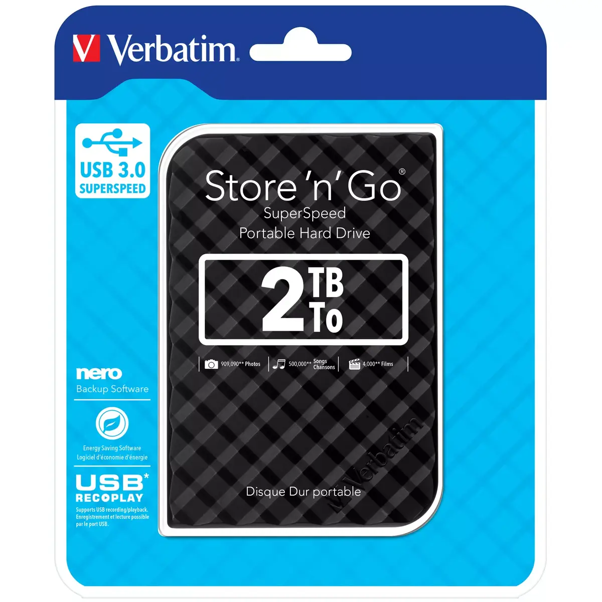 HDD Verbatim 2TB Store 'n' Go Photo 5