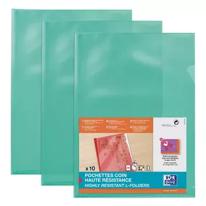 Folder Oxford 100206724 Polyvinyl chloride (PVC) Green A4