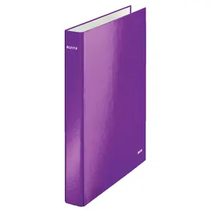 Ring Binder Leitz 42420062 A4 Metallic Purple