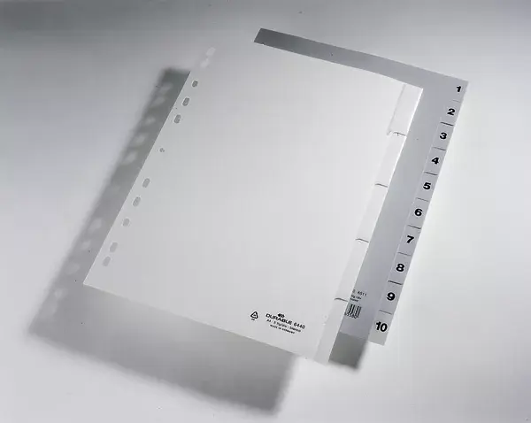 Numeric tab index Durable 6511-10 Photo 3