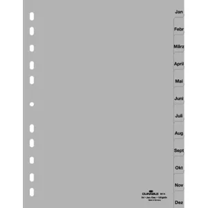 Months tab index Durable 6514