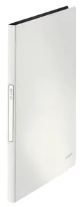 Leitz Solid PP Display Book with 20 Pockets in White