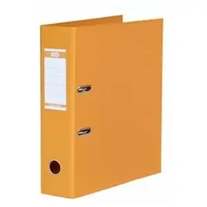 Ring binder Elba 100400542 A4+ polypropylene 80 mm orange