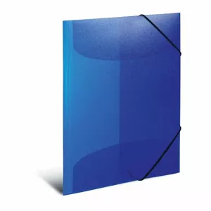 Folder Polypropylene (PP) HERMA 19507 A4 Blue Translucent