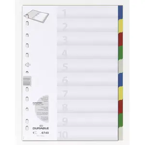 Blank tab index Durable 6740