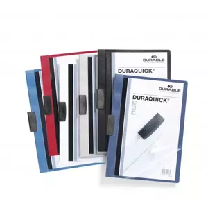 Durable Duraquick report cover Black