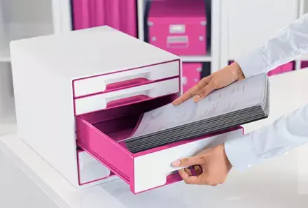 Failu uzglabāšanas kaste Leitz WOW Cube Photo 3
