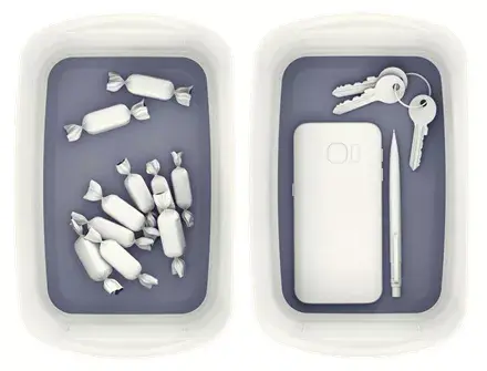 Storage tray Leitz MyBox Rectangular Grey Photo 2