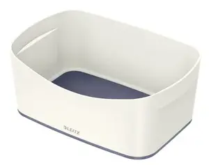 Leitz MyBox Storage Tray Grey Rectangular ABS