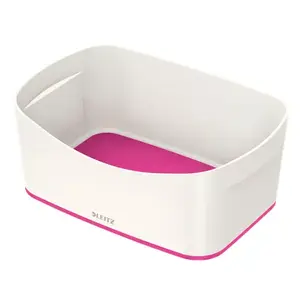 Storage tray Leitz MyBox 52571023 Rectangular Pink White