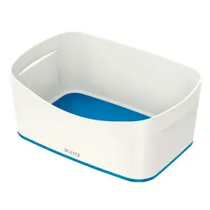 Storage tray Leitz MyBox Rectangular Blue White