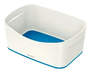 Leitz Storage Tray MyBox WOW Blue and White Rectangular ABS