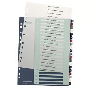 Tab index Leitz 12390000