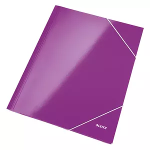 Folder Leitz WOW Polypropylene (PP) Violet A4
