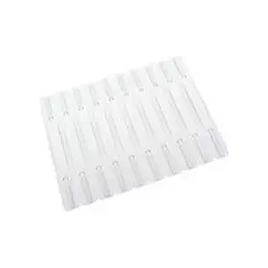 Binding Strips Soennecken 1554293, plastic white, 2 x 15 cm, 100 pcs/pack