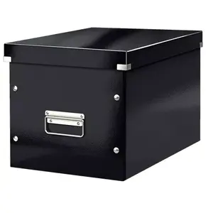 Storage box Leitz Click & Store WOW Rectangular Black