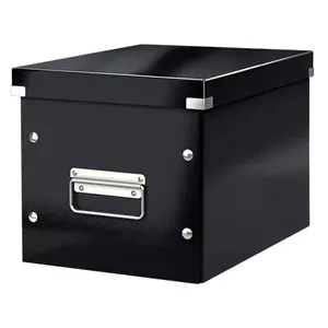 Storage box Leitz Click & Store WOW Rectangular Black
