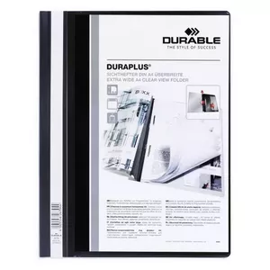Report cover Durable Duraplus 2579-01 Black