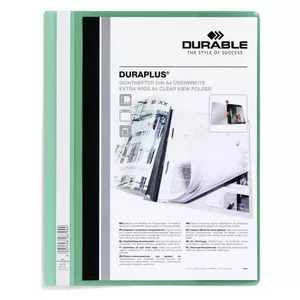 Report Cover Durable DURAPLUS 2579-05 Green Transparent