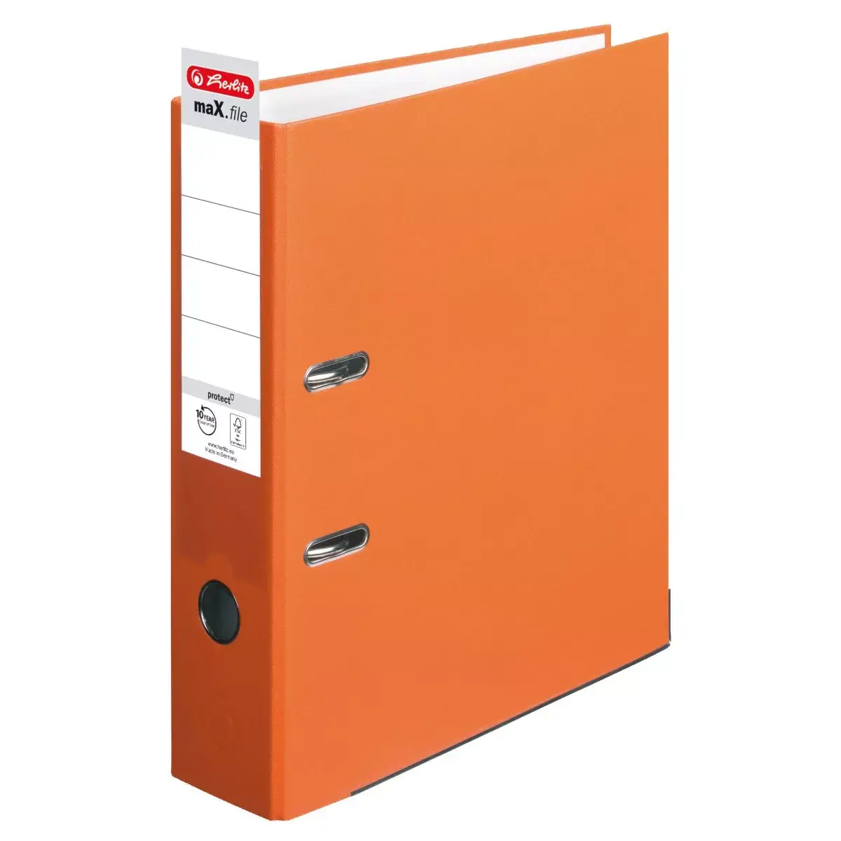 Ring binder Herlitz maX.file A4 Orange Photo 2