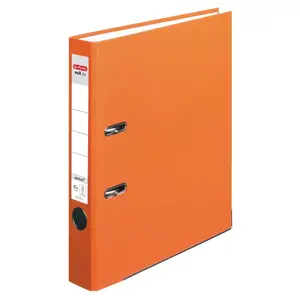 Herlitz maX.file ring binder A4 Orange Polypropylene FSC