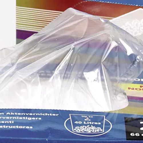 Maiss Rexel Plastmasas atkritumu maisi plaša ieejas šķēres 175L (100) Photo 2