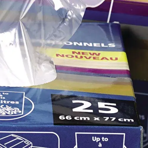 Maiss Rexel Plastmasas atkritumu maisi plaša ieejas šķēres 175L (100) Photo 3