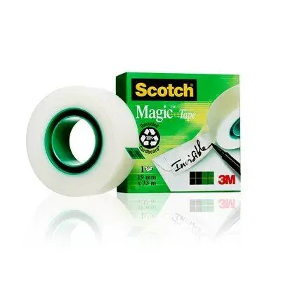 3M Scotch 8101933 прозрачная лента 19 мм × 33 м Photo 2