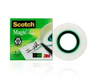 3M Scotch 8101933 прозрачная лента 19 мм × 33 м Photo 3