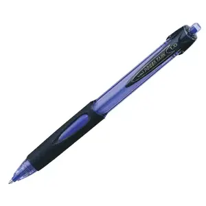 Atslēdzama spiedpildspalva uni-ball Power Tank SN-220, zils tinti, caurspīdīgi zils korpuss, 1 gab.