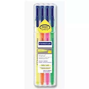 Marker Staedtler 362 SB4 4 pc(s) Green Orange Pink Yellow