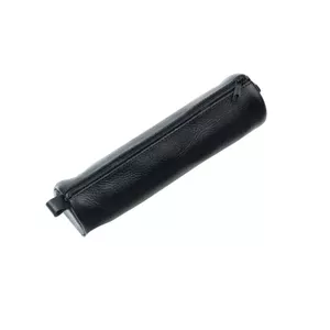 Soft pencil case Jüscha Jüscha Schlamperrolle Leather Black