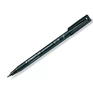 Staedtler 318-9 ūdensnoturīgais marķieris Lodes gals Melns 10 pcs