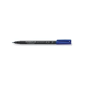Permanent Marker Staedtler 318-3 Bullet Tip Blue 10 pcs