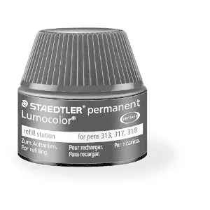 Marķieris Staedtler Lumocolor 487 17 Melns