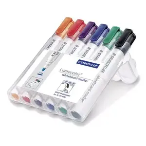 Marķieris Staedtler Lumocolor whiteboard 351 6 gab. Bulttipa
