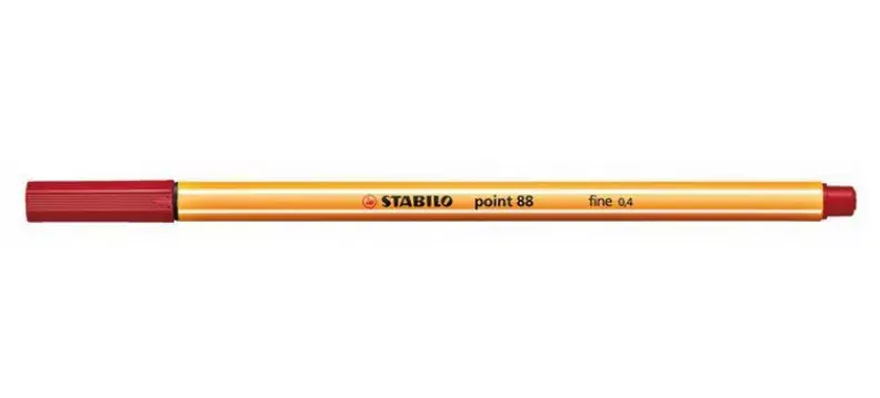 Fineliner Stabilo point 88 — красный Photo 2